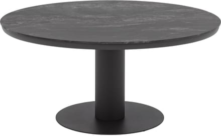 Goossens Tuintafel Cannes - Leefbeton - zwart - 160 x 75 x 160 cm