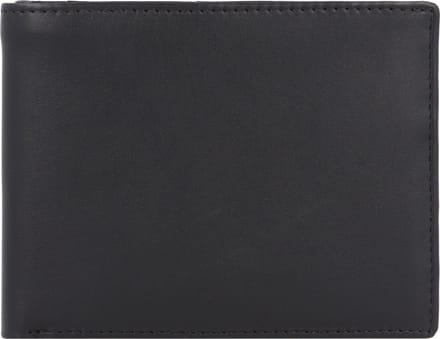 Esquire Portemonnee Frankfurt Small Billfold Wallet Black Zwart