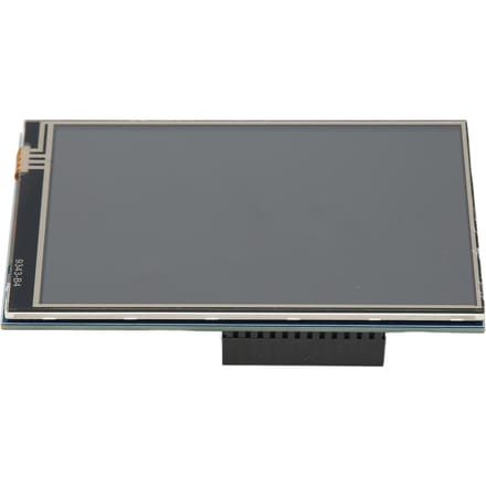Écran LCD IPS 4 pouces à interface multimédia haute définition 800x480 avec interface d'écran tactile résistif pour RPi 4 B gray
