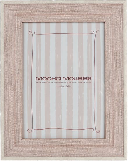 Van Manen fotolijst oud roze polystone 13x18 cm decoratief.