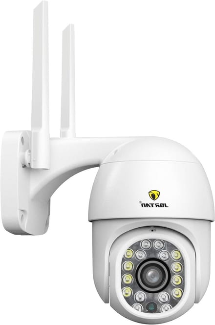 Dome Beveiligingscamera - Koepelcamera IP Camera - Huis Beveiligen - Kleur Nachtzicht - 3MP Resolutie - Wit