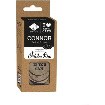 Kattenspeeltje navulling voor natuurlijke prooi kit D&D Home Connor