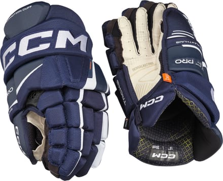 CCM - Tacks XF Pro - IJshockeyhandschoenen - Kinderen - Blauw - Wit - 11