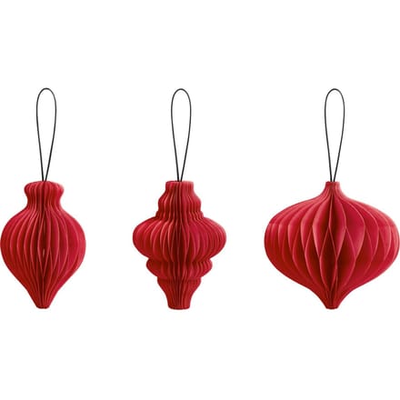 Honingraat druppelset - Rood