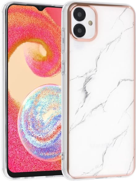 UNIQ Accessory Samsung Galaxy A04e TPU Back Cover hoesje - Marble
