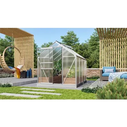 Vitavia Tuinkas Venus 5000 - Polycarbonaat 4mm - Aluminium - 195x257x197cm
