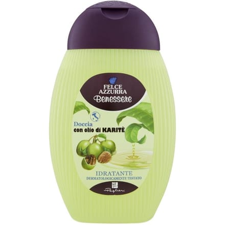 Gel douche doccia olio karite 250ml - felce azzurra