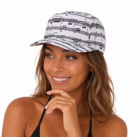 Baseball cap bladmuziek