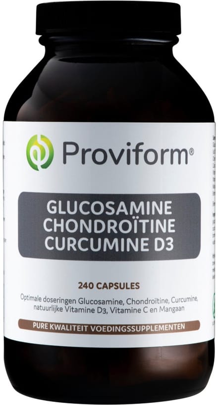 Proviform Glucosamine chondroitine curcuma D3 240 Capsules