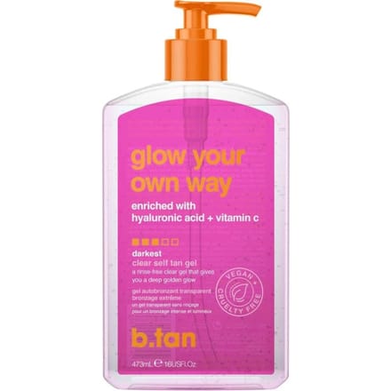 b.tan - glow your own way og glow - self tan gel 473ml
