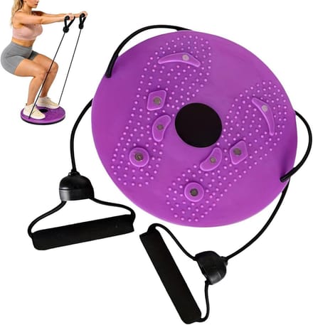 Buikspier Trainer Bord - Twist Board Taille - Core Training - Gecontroleerde Rotatie - 25 cm - Niet gespecificeerd