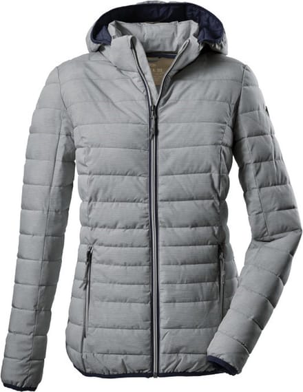 GIGA by Killtec dames jas - tussenjas dames - padded - 34313 - Uyaka - navy stripe - maat 38