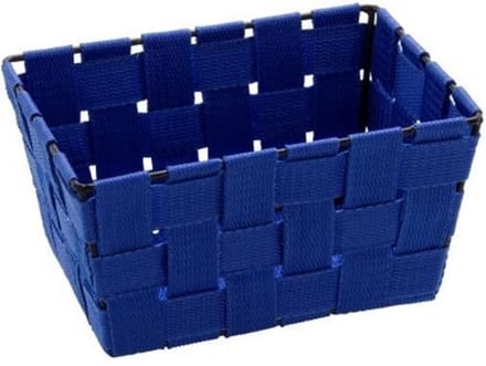 Opbergmand Wenko Adria Polypropyleen Blauw 9x14x19cm