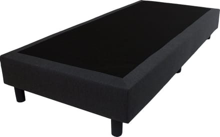 Boxspring Deluxe Antraciet - Bonell geveerd - 90x200cm