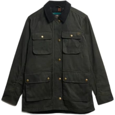 Superdry Waxjas Green Grootte: 42