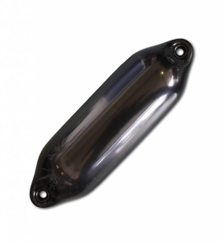 BREG Cilinderfender stootwil - zwart - 14x50 cm