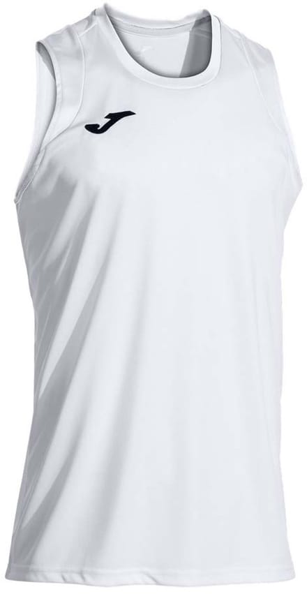 Joma Cancha Junior Mouwloos T-shirt Wit 11-12 Years Kinderen