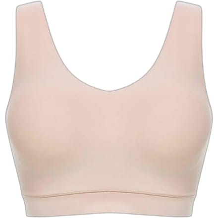 Chantelle - SoftStretch - V-Neck Voorgevormde Top - naadloos - onzichtbaar - NUDE