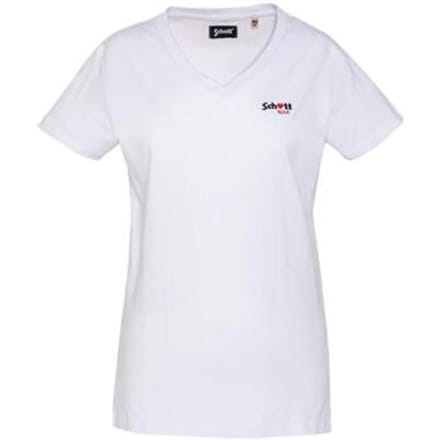T-shirt Schott TSBRODEDW