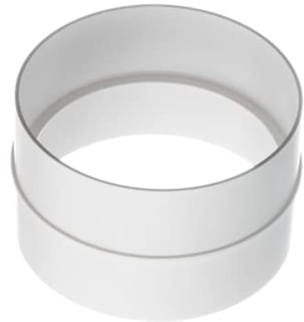 Buisverbinder 125mm Connector PVC voor Ventilatiebuis