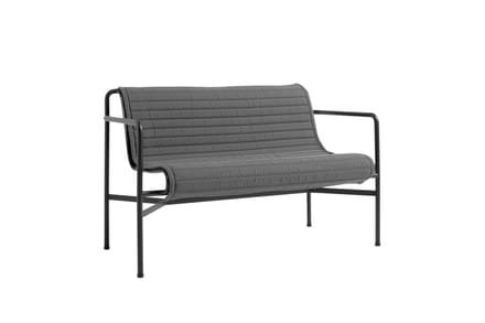 HAY - Zitkussen voor Palissade Dining Bench - antraciet - zwart