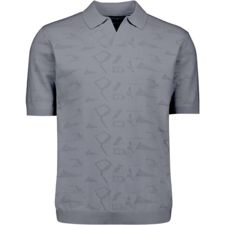 No Excess Pullover short sleeve polo jacquard night