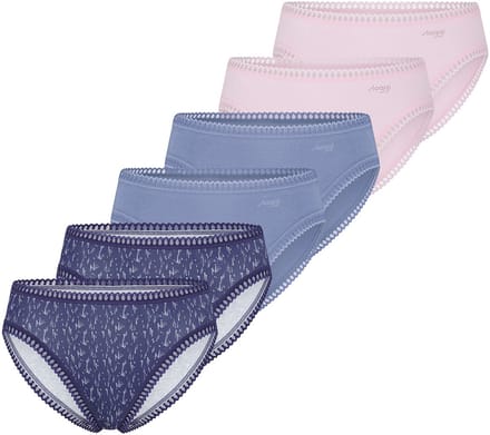 sloggi Dames slip / onderbroek 6 pack GO Crush