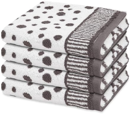 Ross Sonstiges 4 X handdoek - in set 4 pack Punkte allover