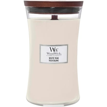 WoodWick Geurkaarsen Wit teakhout Dames 610 g