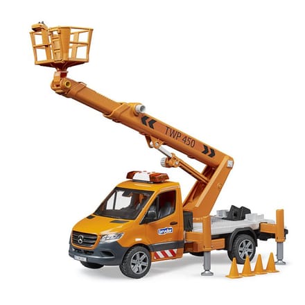 bruder Mercedes Benz Sprinter werkplatform met Light en Sound module Kant-en-klaar model Bedrijfswagen (model)