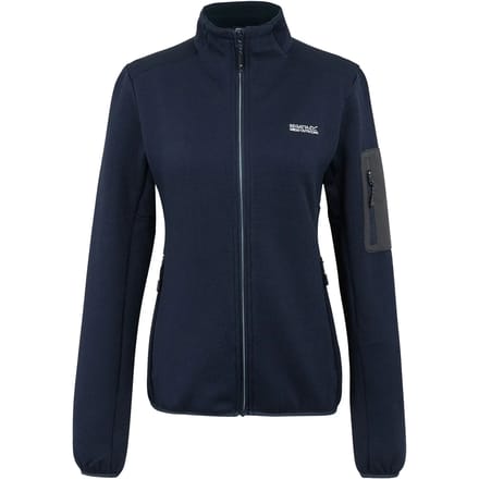 Jas Hiking Dames Fitted Zippered Pocket Aldean Softshell