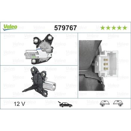 Ruitenwissermotor VALEO 579767