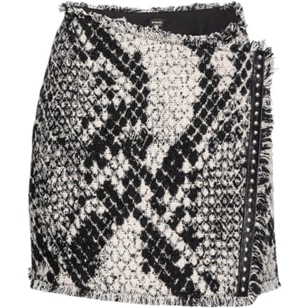 PINKO Goku Skirt White/black Größe: 40 | Miniröcke Outlet | Damen | Weiß