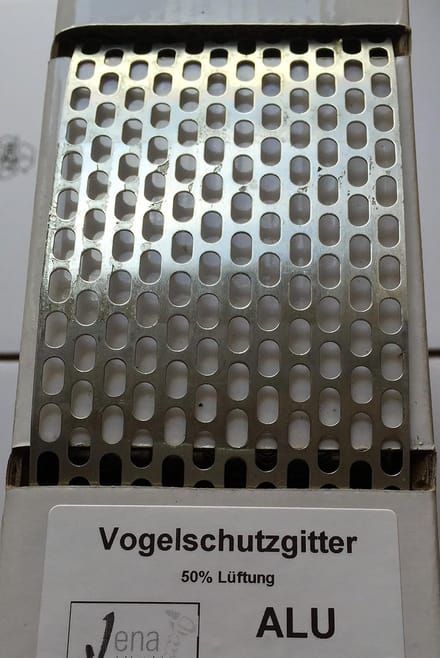Aluminium Vogelwering Rooster 50mm Breed - Beschermdak tegen Vogels