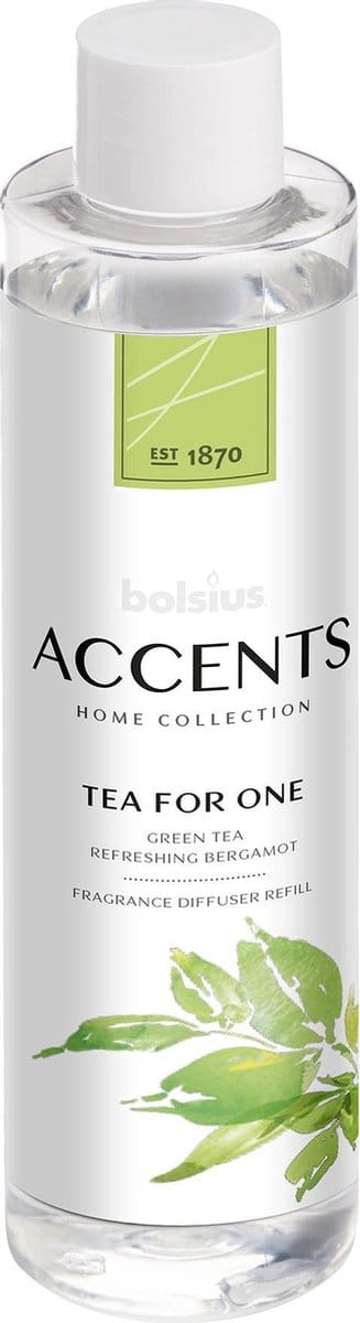 Bolsius Navulling - voor geurstokjes - Accents - Tea for One - 200 ml
