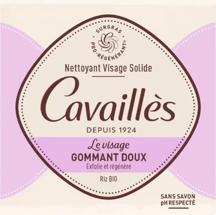 Rogé Cavaillès Milde Exfoliërende Vaste Gezichtsreiniger 70 g
