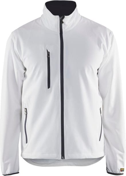 Blaklader Light Softshell Jack 4952-2518 - Wit/Grijs - L