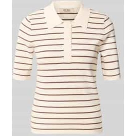 Gebreid shirt met streepmotief model 'Caliz'