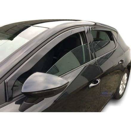 J&;J AUTOMOTIVE | Heko Wind deflectors Voor Seat Leon 3 5P. Berlina 2012-2020