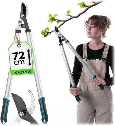 KADAX Takkenschaar Tuinschaar 73cm Struik Handmatig Lang Scherp Licht