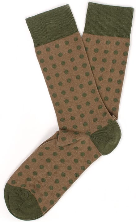 TRESANTI | BASSI | Sokken met stippen | Moss | Size 43/46