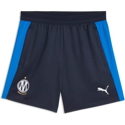 PUMA Olympique Marseille Training Shorts Junior - Blauw - Kind, Blauw 7-8Y