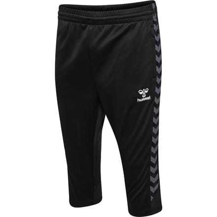 Hummel Authentic 3/4 Trainingsshort Heren - Zwart | Maat: L
