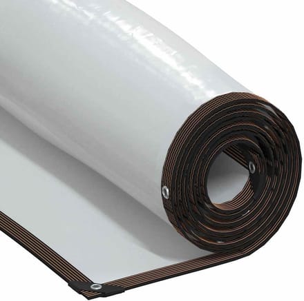 Transparant Zeil - Afdekzeil Waterdicht - Bescherming Buiten - 70% Transparant - 1 x 6 m - Transparant
