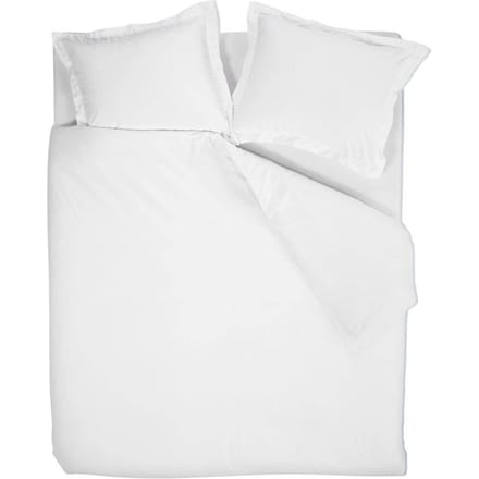 Beddinghouse Gloss dekbedovertrek - Tweepersoons - 200x200/220 cm - Wit