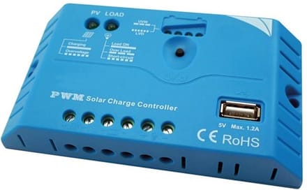 PWM solar laadregelaar - 12 / 24V - Premium
