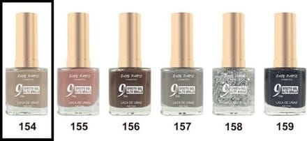 Easy Paris - Nagellak - Koel Beige - 1 flesje met 13 ml inhoud - Nummer 154