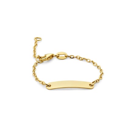 9 krt. 9k graveerarmband 1 8000130 11 cm