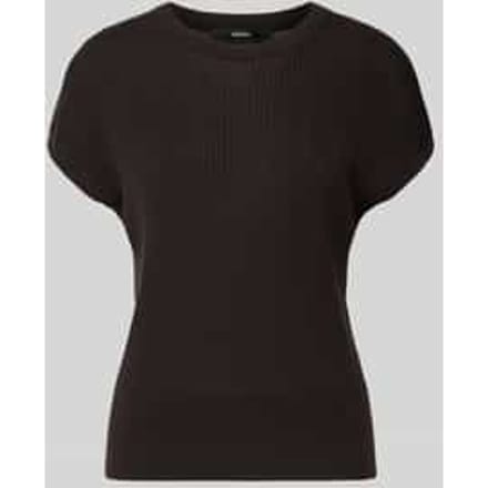 T-shirt van mix van lyocell en linnen model 'Tianna'