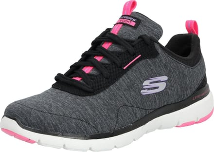 Skechers Flex Appeal 3.0-Steady Energy Dames Sneakers - Black/Pink